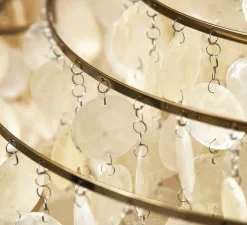 Suspension, Fun 11DM, laiton, blanc, Ø70cm, H44cm - Verpan