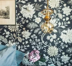 Suspension, Futura, Or fumé, H24cm - Ebb and Flow