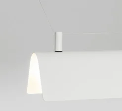 Suspension, Gada T-3925S, blanc, L120cm, H7cm - Estiluz