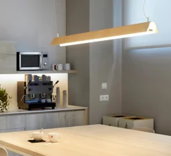 Suspension, Gada T-3925S, bois, L120cm, H7cm - Estiluz