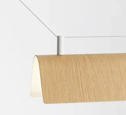 Suspension, Gada T-3925S, bois, L120cm, H7cm - Estiluz