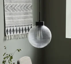 Suspension, Gaia, Clear, Ø25cm, H39cm - House Doctor