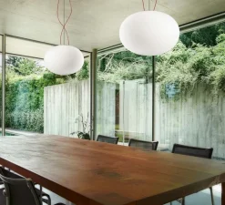 Suspension, GILBERT, blanc, L45cm - Panzeri