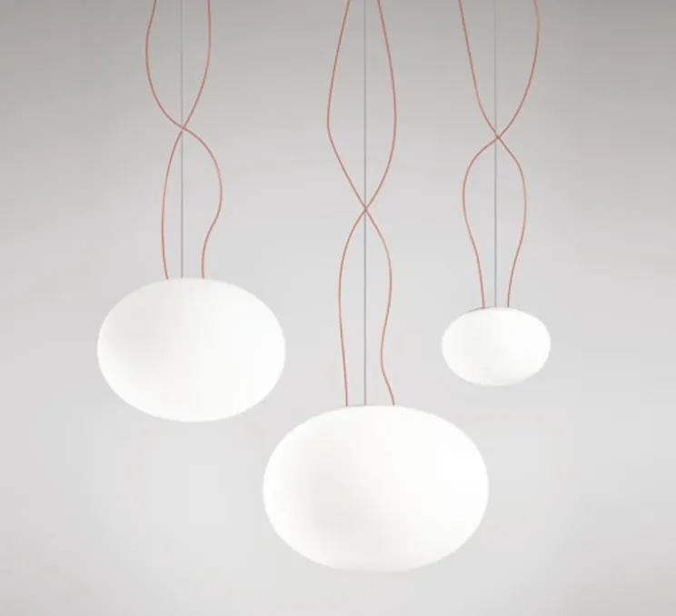 Suspension, GILBERT, blanc, L45cm - Panzeri