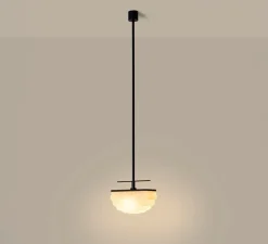 Suspension, Gina, C1334, noir mat, L20cm, H11cm - Aromas del Campo