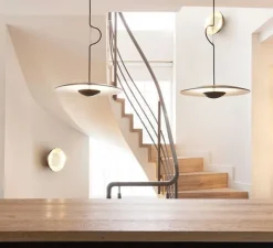 Suspension, Ginger 60, Wengé, LED, DIM, TRIAC, 26W, 1165lm, 2700K, Ø60cm, H11.8cm - Marset