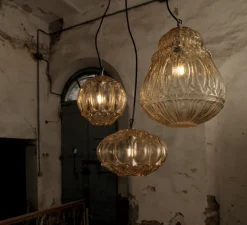 Suspension, Ginger, jaune pâle, Ø30cm, H37cm - Karman