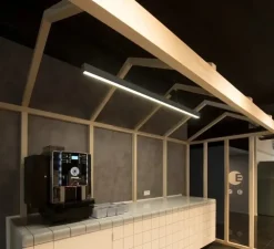 Suspension, Glenos, noir, LED, 3000K, 5700lm, Ø5cm, H7cm - Slv