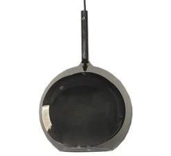 Suspension, Glo Maxi, effet miroir argenté, avec rosace blanche, On/Off, Ø55cm, H80cm - Penta