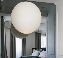 Suspension, Globo 120 IN, blanc, Ø120cm, H120cm - Slide