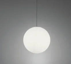 Suspension, Globo 40 IN, blanc brillant, Ø40cm, H40cm - Slide