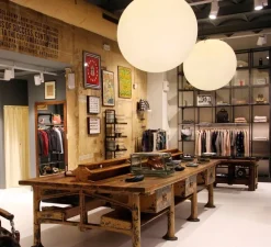 Suspension, Globo, blanc brillant, IP55, Ø80cm, H80cm - Slide