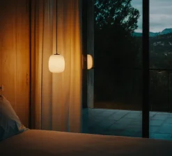 Suspension, Globo Cestita, blanc, Ø17cm, H21cm - Santa & Cole