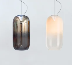 Suspension, Gople, argent, Ø21cm, H42cm - Artemide