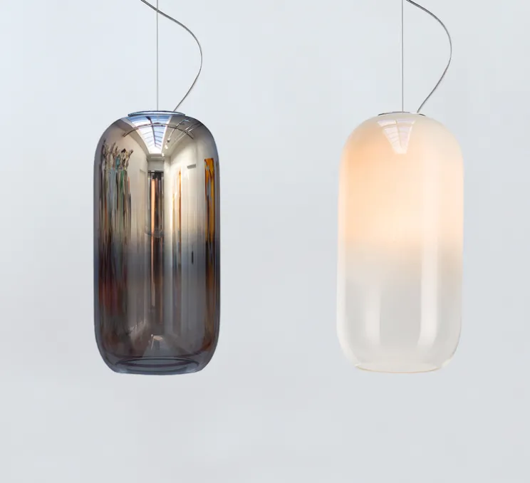 Suspension, Gople, argent, Ø21cm, H42cm - Artemide