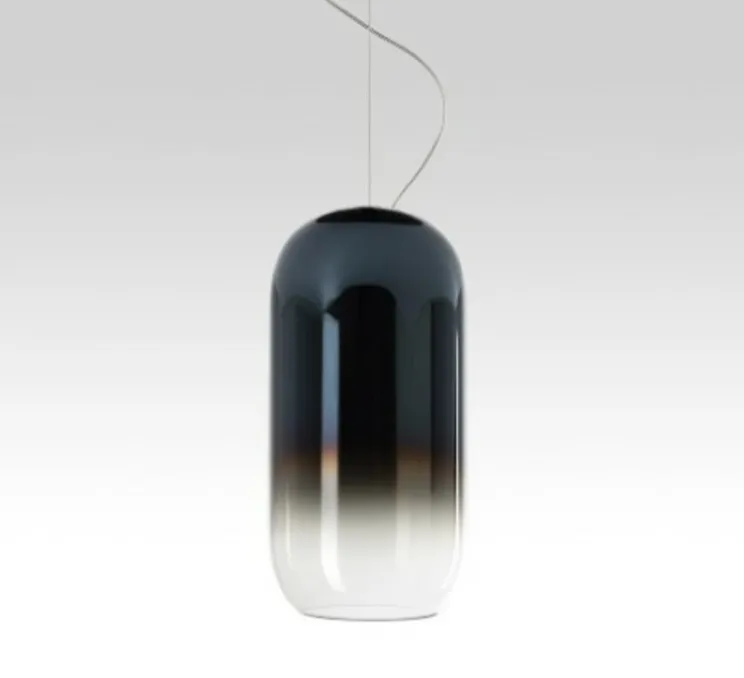 Suspension, Gople, bleu, Ø21cm, H42cm - Artemide