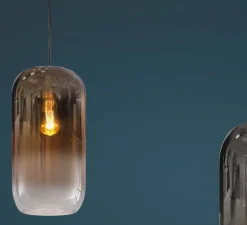 Suspension, Gople mini, cuivre, Ø14,5cm, H29,3cm, LED, 3000K - Artemide