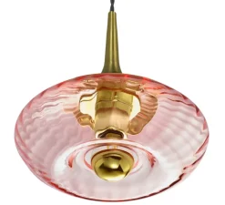 Suspension, GRACE PETITE, rose spinelle, Ø20cm, H8,5cm - Elements Lighting