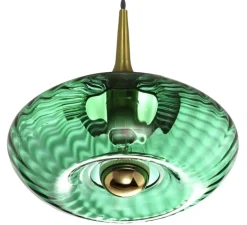 Suspension, GRACE, vert émeraude, Ø28cm, H12cm - Elements Lighting