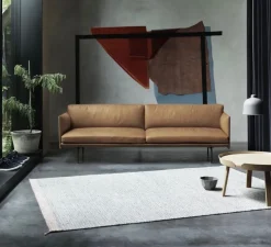 Suspension, Grain, gris, LED, Ø21cm, H18,5cm - MUUTO