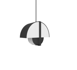 Suspension, Grand Arto, Noir et blanc, L40cm, H30cm - DesignHeure