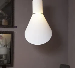 Suspension, Grand Cargo, blanc, noir, H115cm - Designheure