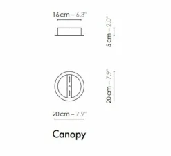 Suspension, Grand Tower, blanc & noir, Ø40cm, H152cm - DesignHeure