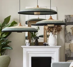 Suspension, Grass XL, bleu, Ø100cm, H24cm - Forestier