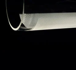 Suspension, Guise 2277, transparent, LED, 3000K, 2613lm, Ø16cm, H89cm - Vibia