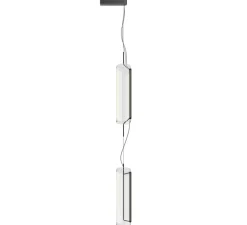 Suspension, Guise 2271, transparent, LED, 3000K, 3484lm, Ø16cm, H126cm - Vibia