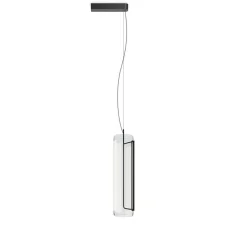 Suspension, Guise 2270, transparent, LED, 3000K, 1742lm, Ø16cm, H63cm - Vibia