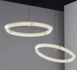 Suspension, Halo Jewel, 2351, or, LED, dim, 3000k, 1726 lm, Ø56,3cm, H4cm - Vibia