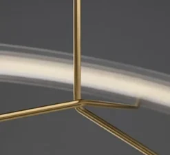 Suspension, Halo Jewel, 2351, or, LED, dim, 3000k, 1726 lm, Ø56,3cm, H4cm - Vibia