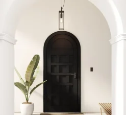 Suspension, Harvard, noir, IP44, L11cm, H38cm - Astro