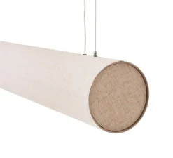 Suspension, Hashira Linear, naturel, LED, 2700K, 380 lm, L140cm, H18cm - Audo Copenhagen