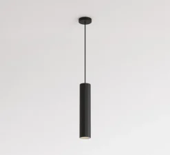 Suspension, Hashira, noir mat, Ø8,15cm, H40cm - Astro