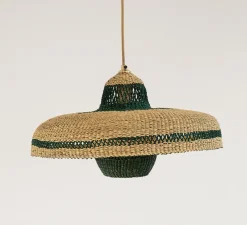 Suspension, Hatter + Lantern, naturel/herbe, Ø44cm, H23cm - GOLDEN Editions