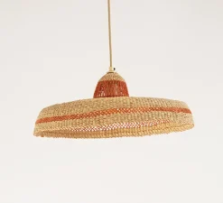 Suspension, Hatter, naturel/gingembre, Ø44cm, H13,5cm - GOLDEN Editions