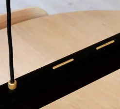 Suspension, hazel branch, noir, LED, dim, 2700K-6000k, 300lm-1150lm, L100cm, H6cm - Umage