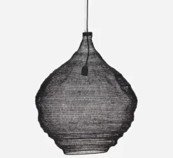 Suspension, HDMesh, noir, Ø60cm, H65cm - House Doctor