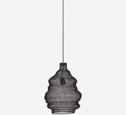 Suspension, HDMesh, noir, Ø30cm, H40cm - House Doctor