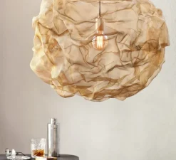 Suspension, Heat Large, laiton, Ø80cm, H60cm - Northern