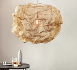 Suspension, Heat Small, laiton, Ø55cm, H30cm - Northern