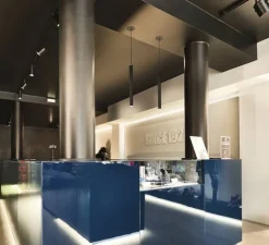 Suspension, Helia 40, noir, LED, 3000K, 700 lm, Ø4cm, H45cm - SLV