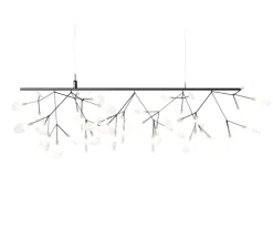 Suspension, Heracleum III Endless, nickel, LED, dim, 2600K, 1180 lm, L116cm, H37cm - Moooi