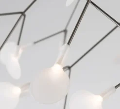 Suspension, Heracleum III Endless, nickel, LED, dim, 2600K, 1180 lm, L116cm, H37cm - Moooi