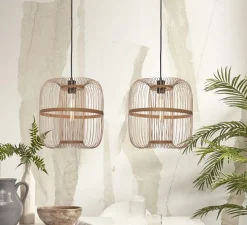 Suspension, Hokkaido L, naturel, Ø25cm, H38cm - Good&Mojo