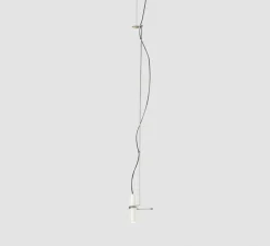 Suspension, Hold C, blanc, LED, 2700K, 420 lm, Ø9cm, H82cm - Luxcambra