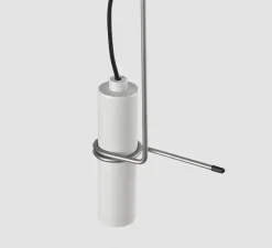 Suspension, Hold C, blanc, LED, 2700K, 420 lm, Ø9cm, H82cm - Luxcambra