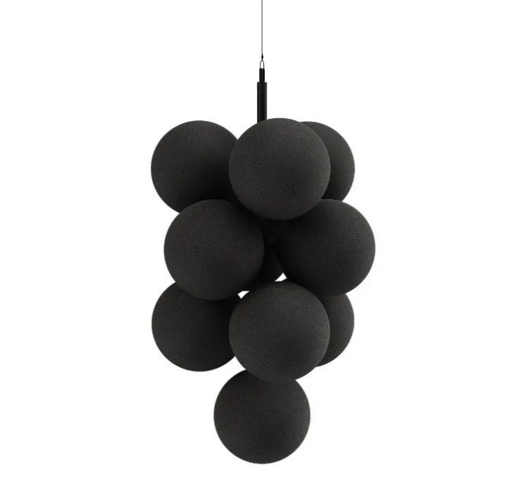 Suspension, Holly Absorbeur Vertical, anthracite, L54cm, H101,5cm - Abstracta